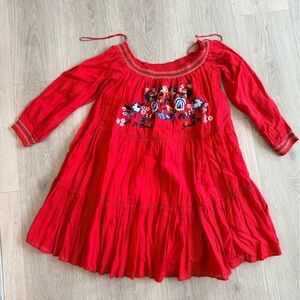 Free People Embroidered Dress